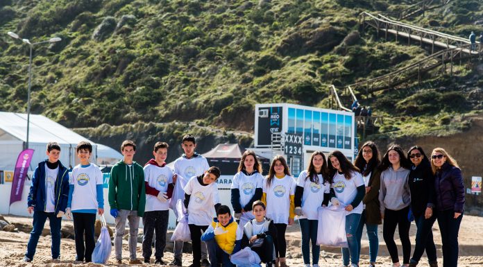 Liga MEO Surf – Ação de limpeza de praia recolheu 100 quilos de lixo