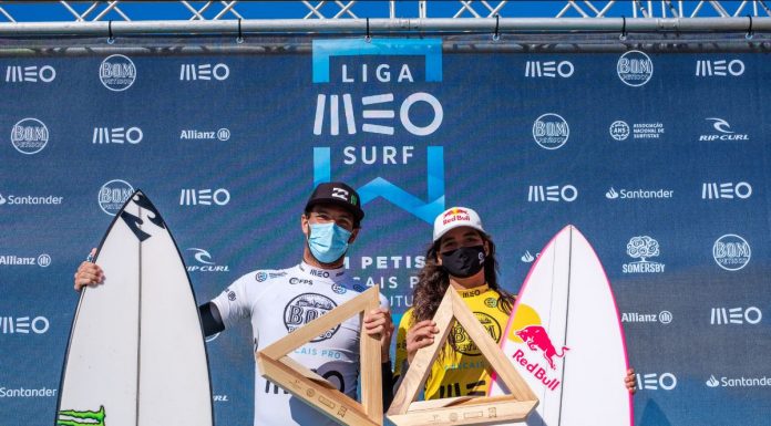 Liga MEO Surf – Frederico Morais e Teresa Bonvalot vencem o Bom Petisco Cascais Pro