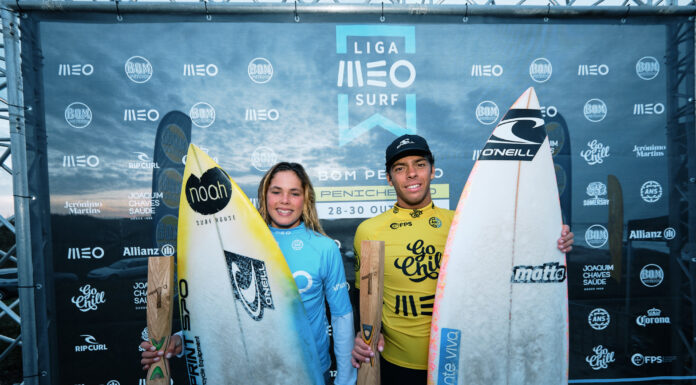Liga MEO Surf – Guilherme Ribeiro sagra-se campeão nacional de surf!