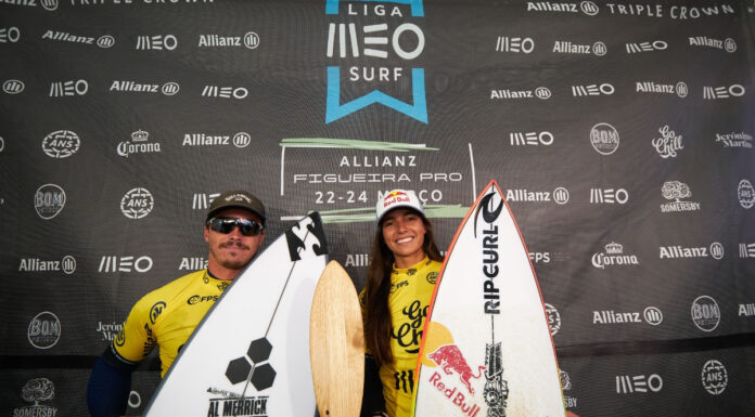 Liga MEO Surf – Tomás Fernandes e Teresa Bonvalot vencem Allianz Figueira Pro