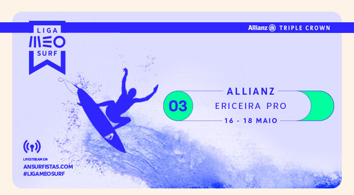 Liga MEO Surf – Chamada às 7 horas de sexta-feira para o Allianz Ericeira Pro